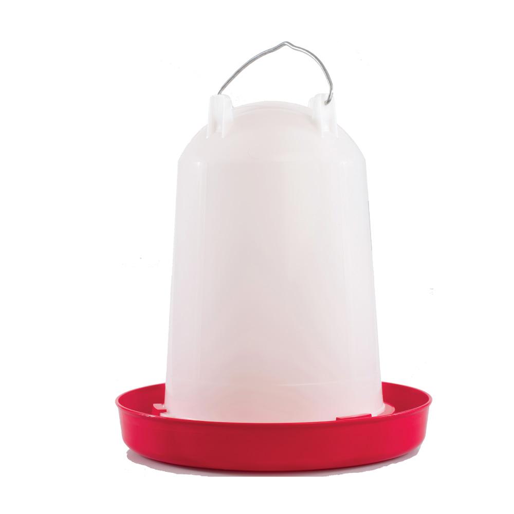10L Automatic Chicken Drinker - Poultry Chook Hen Waterer Water Dispenser Bucket - NuSea